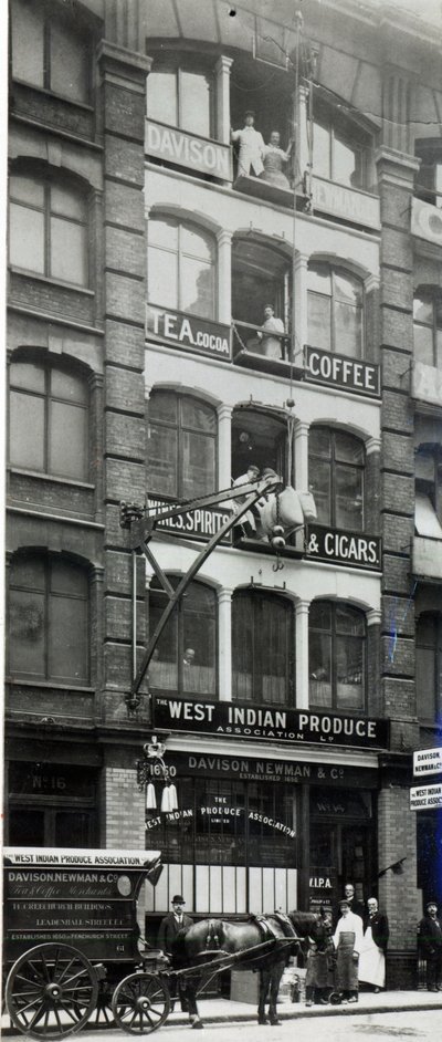 Davison Newman and co, Creechurch Lane, London c.1920 by English Photographer
